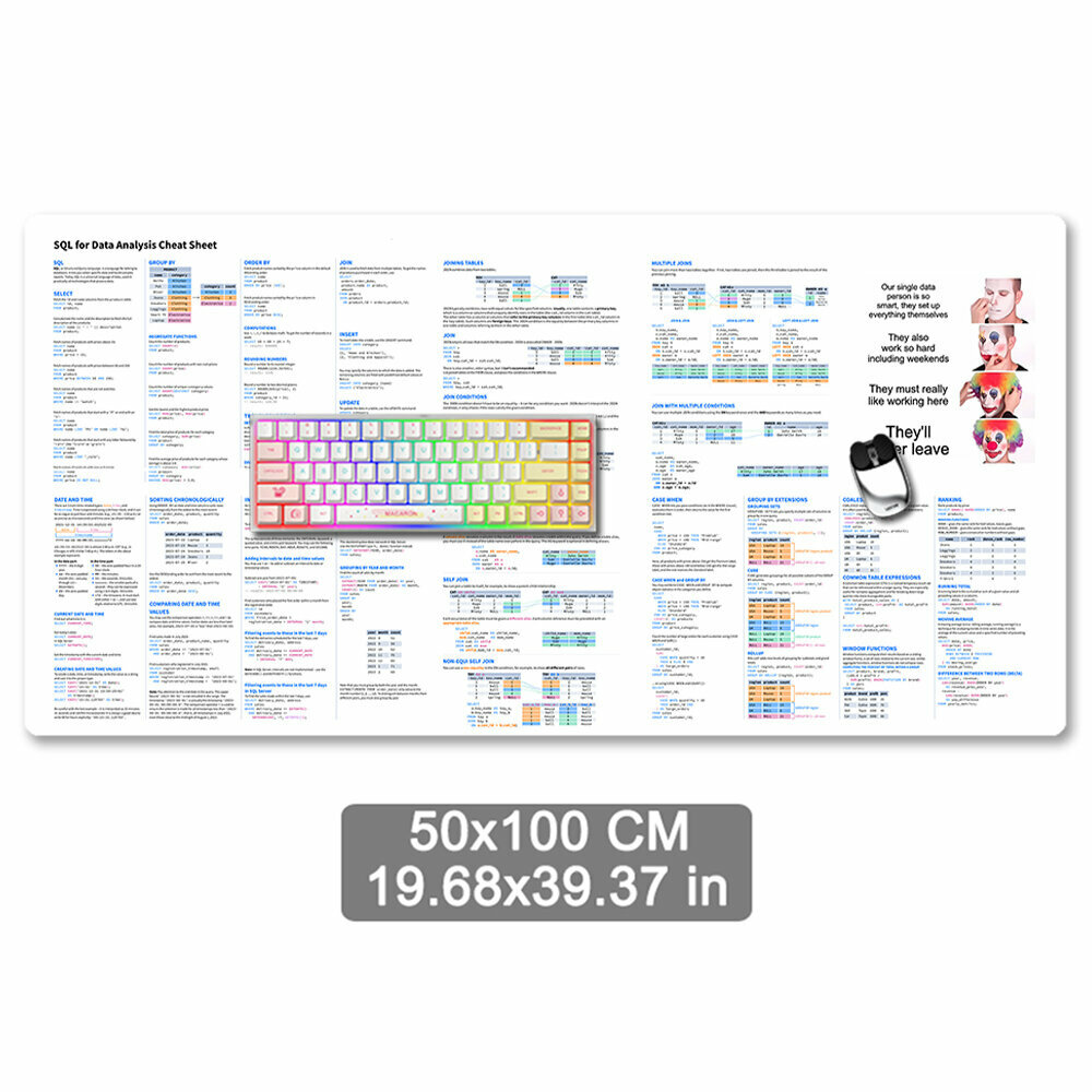 Игровой коврик для мыши AUTODESK Fusion Shortcuts XXL Большой коврик для офисного стола 1000x500x3мм, сиреневый
