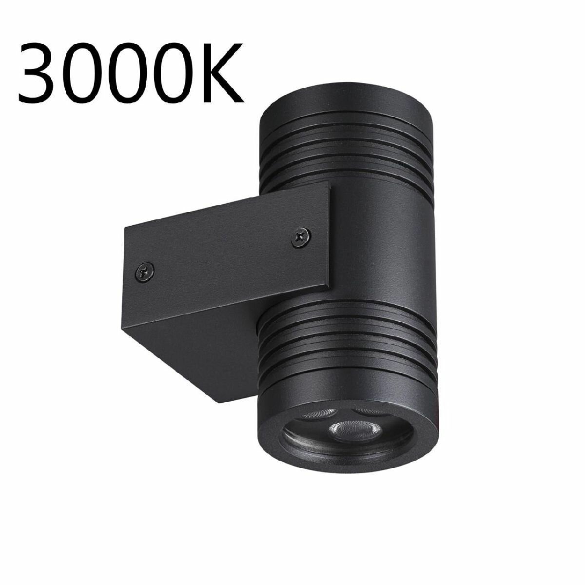 Уличный настенный светильник Odeon Light Nature Stima 6648/12WL3, LED, Металл, Черный, Цилиндр, Италия