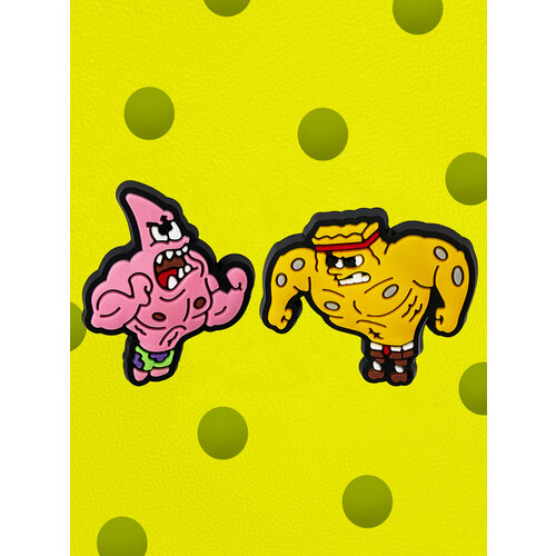 Украшения для обуви My JibbitzСпанч Боб Тренажерный зал Джибитсы2 штуки 169₽