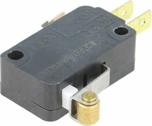 Микропереключатель HONEYWELL V7-1C17D8-201 Микропереключатель SNAP ACTION с роликом SPDT 15A/250ВAC 1шт