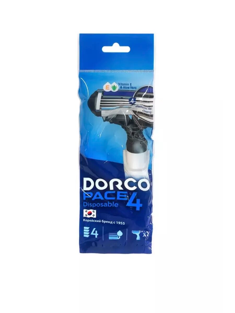 Бритва для лица одноразовая DORCO PACE4