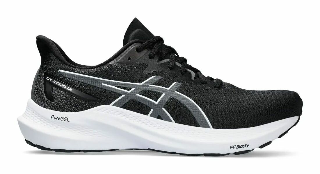 Кроссовки ASICS, размер US 11, black/carrier grey