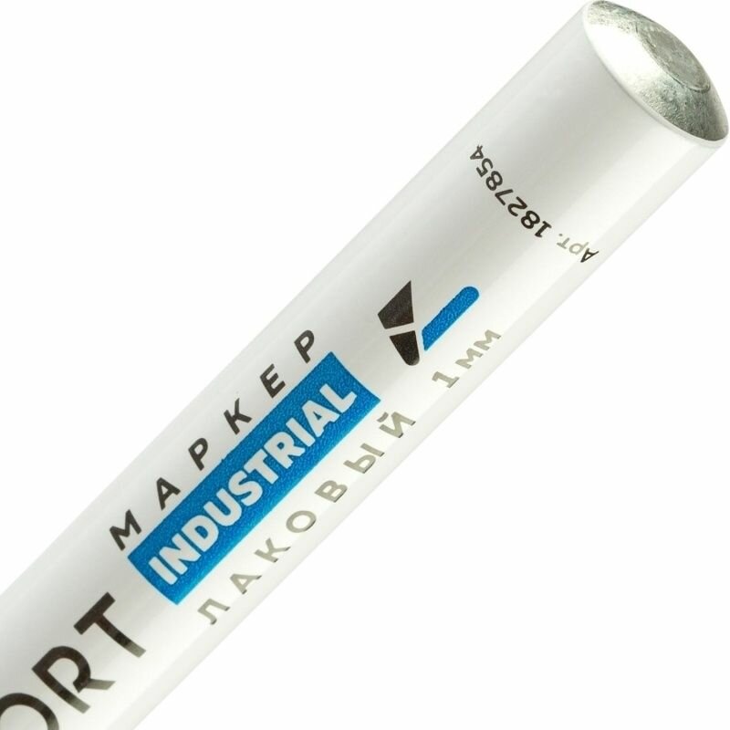 Маркер Topfort "Industrial", лаковый, 1 мм, белый (ZP1103) — фото 1