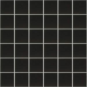 Мозаика Starmosaic черная керамическая 306х306х6 мм матовая 5шт