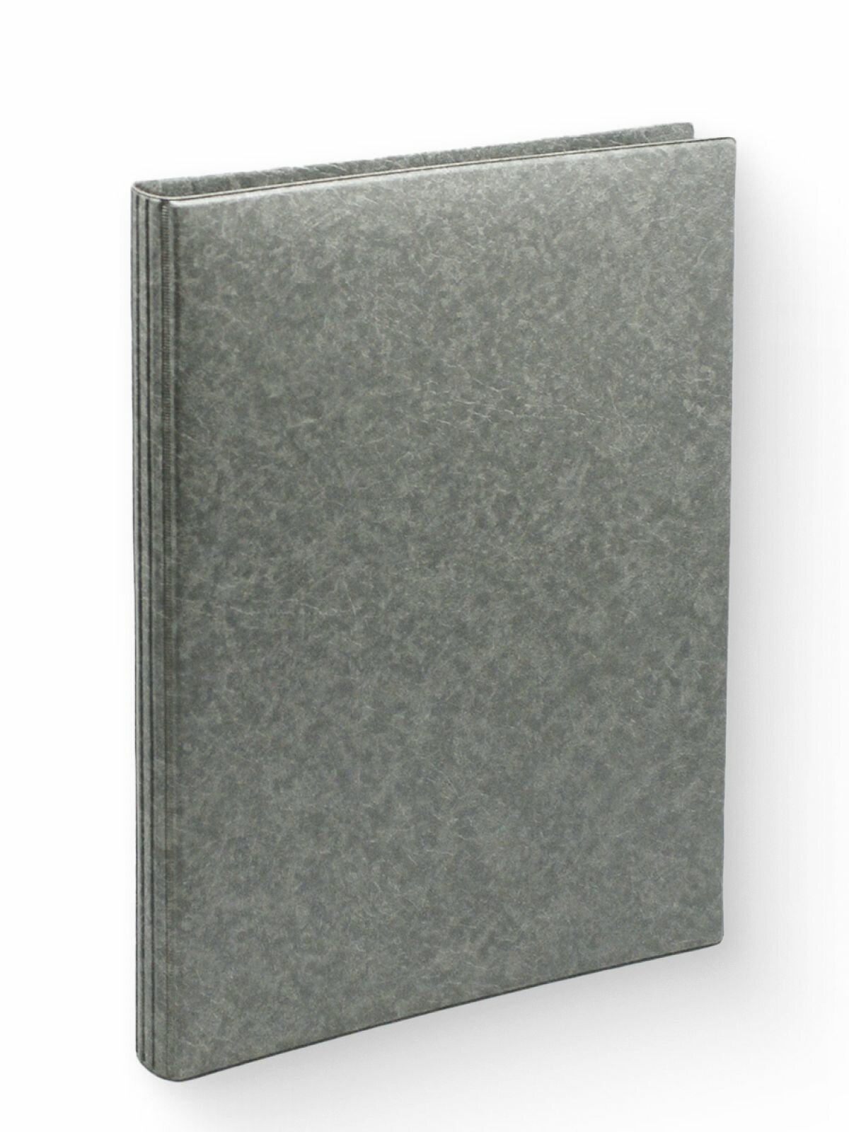 Папка на кольцах для файлов А4, dpskanc, серая, для офиса, для школы, для учебы — фото 1