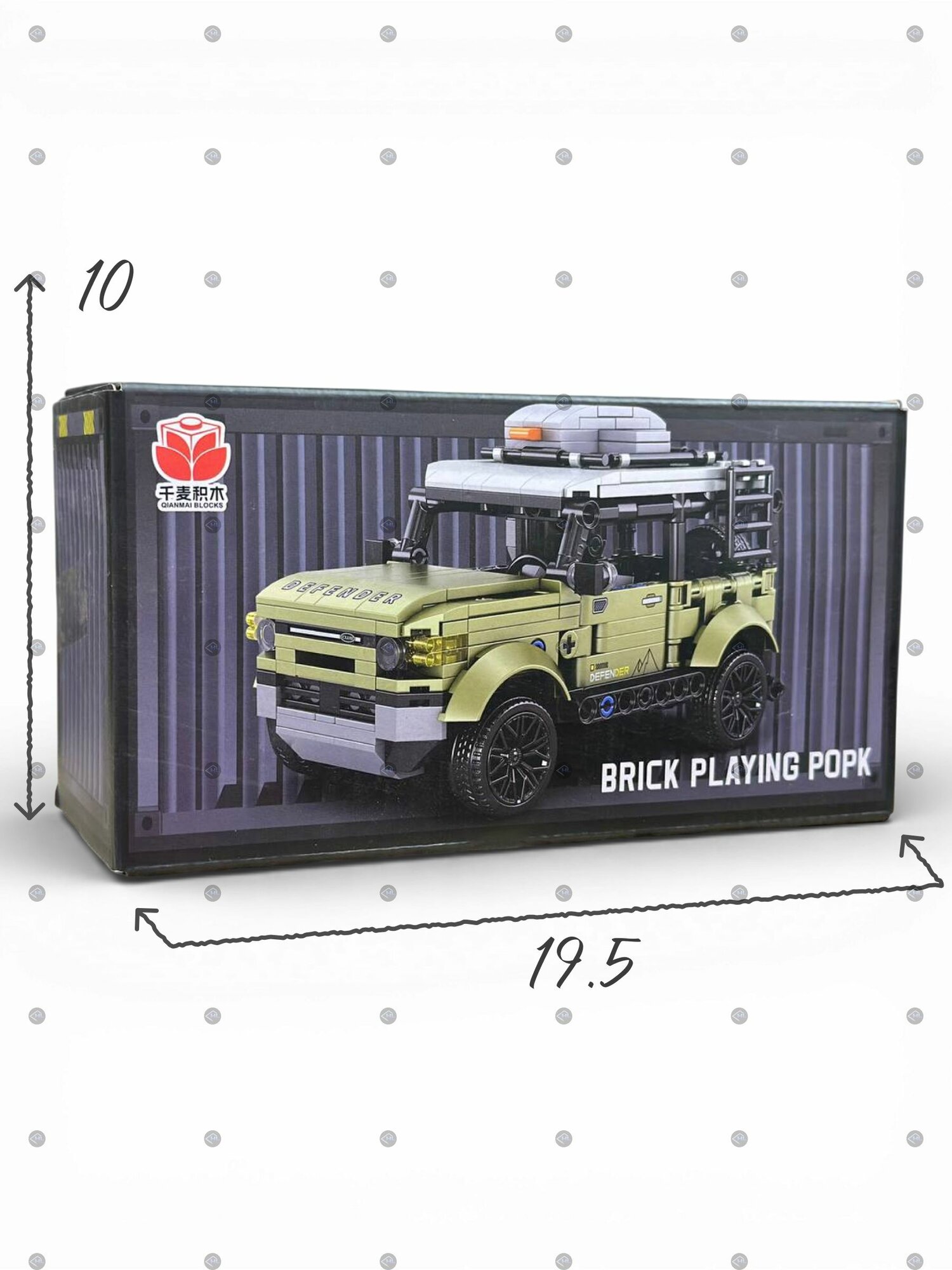 Конструктор Land Rover Defender, 378 деталей — фото 1