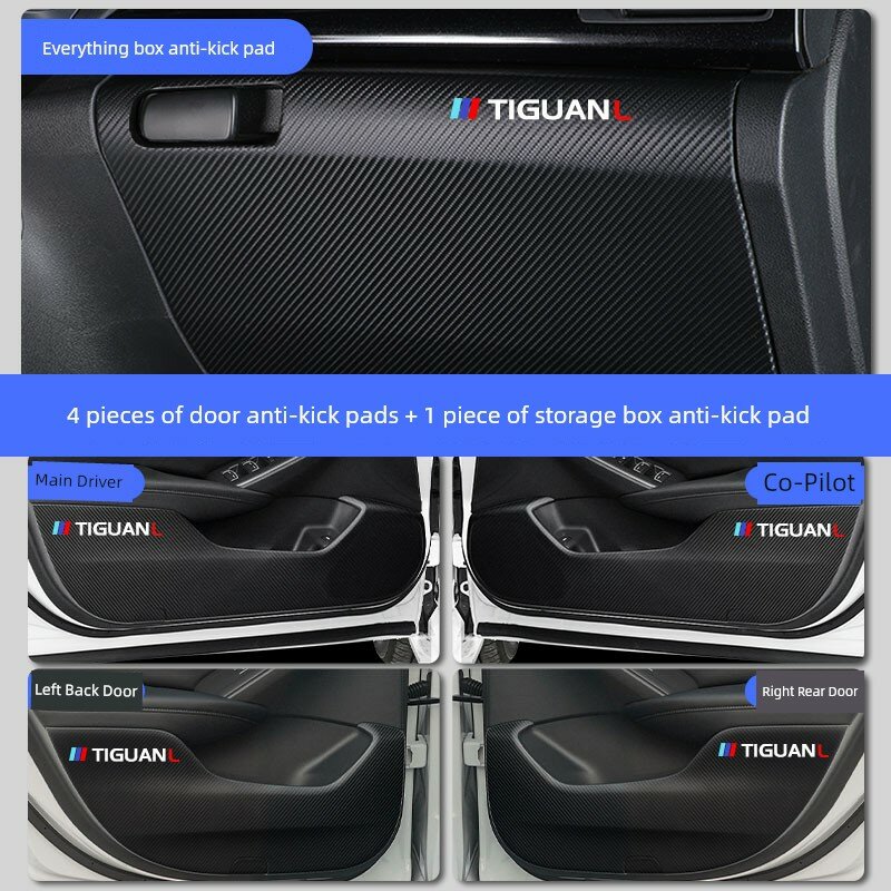 Набор для приборной панели и порогов Volkswagen Tiguan L 2015-2022 5 шт.