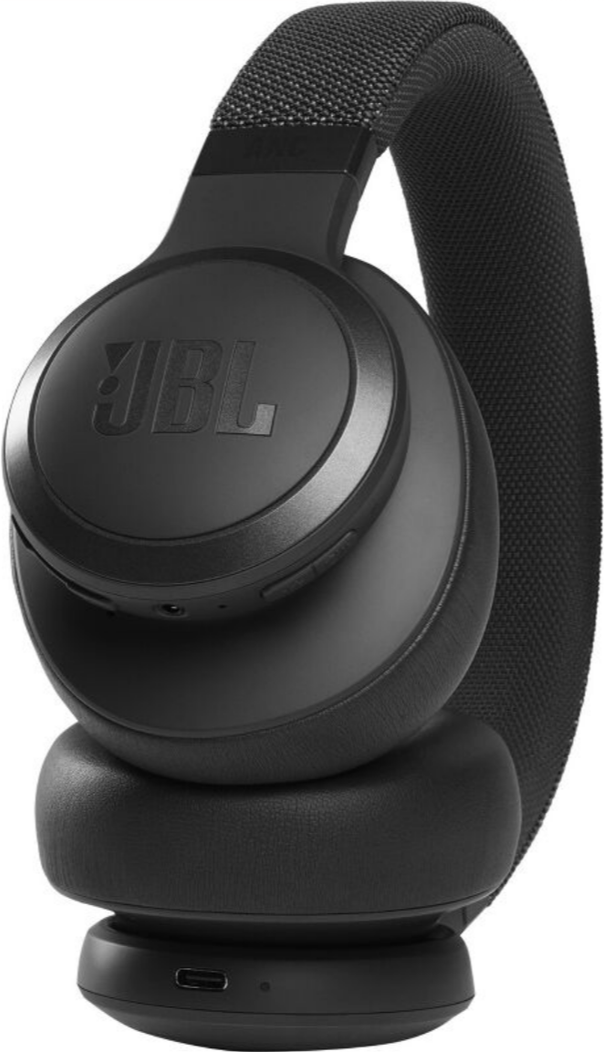 Bluetooth-гарнитура JBL LIVE 660NC, белая - фото №14