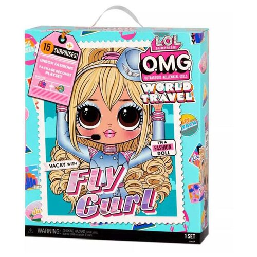 Купить LOL Surprise OMG Путешествие №46 - Стюардесса (Travel Fly Gurl), L.O.L., female