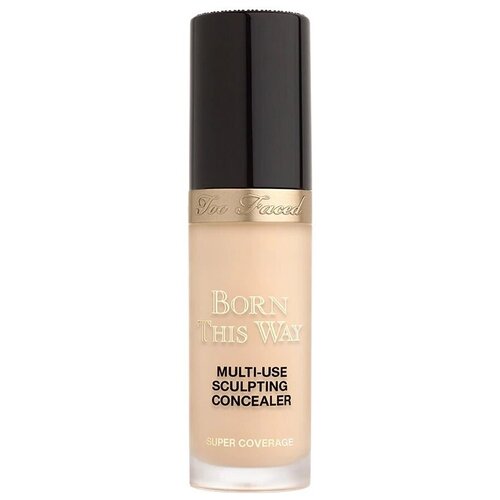 Too Faced Консилер Born This Way Super Coverage Concealer, оттенок nude too faced born this way super coverage multi use sculpting concealer snow