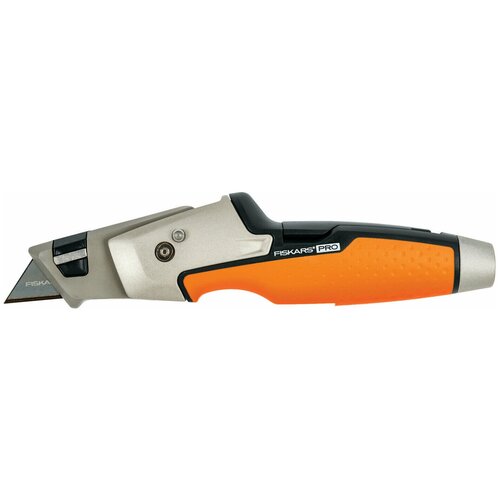 Нож FISKARS малярный со сменным лезвием CarbonMax малярный нож со сменным лезвием fiskars carbonmax 1027225 подарок на день рождения мужчине любимому папе дедушке парню