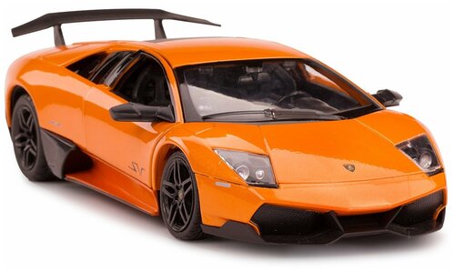 Легковой автомобиль Rastar Lamborghini Murcielago LP670-4 SV (39300) 1:24, 23.5 см, оранжевый