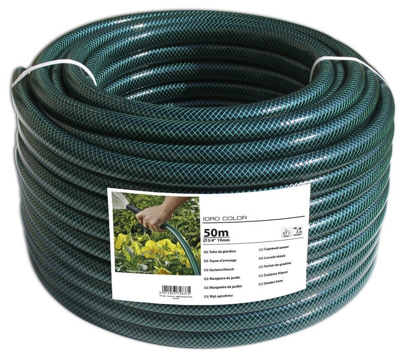 Шланг FITT садовый армированный IDRO GREEN 50м 3/4" - фотография № 3