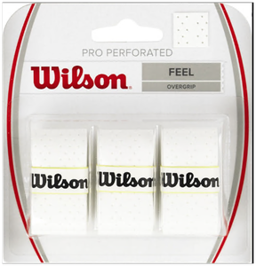 Намотка верхняя Wilson PRO Perforated FEEL 3шт. Белый