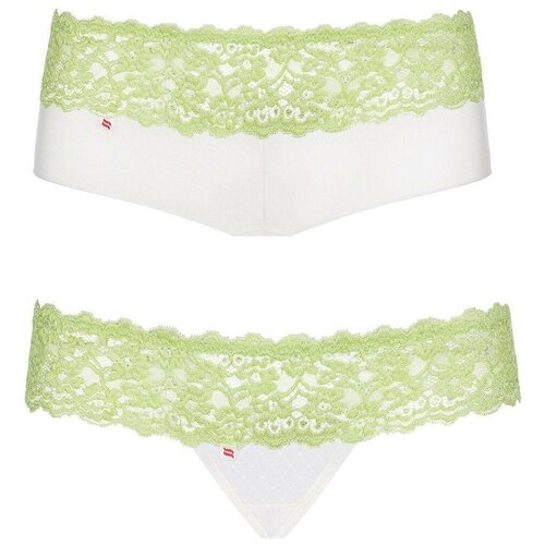 фото Женские трусики в комплекте obsessive lacea shorties & thong