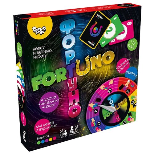 Настольная игра Danko Toys ФортУно настольная игра danko toys bingo ringo