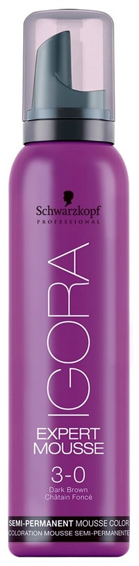 мусс SCHWARZKOPF PROFESSIONAL Igora Эксперт Мусс 3-0, 100мл