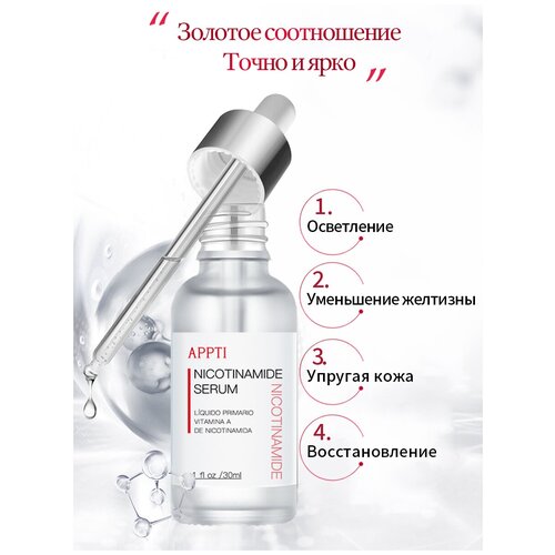 APPTI / Сыворотка Никотинамидная для омоложения и защиты кожи