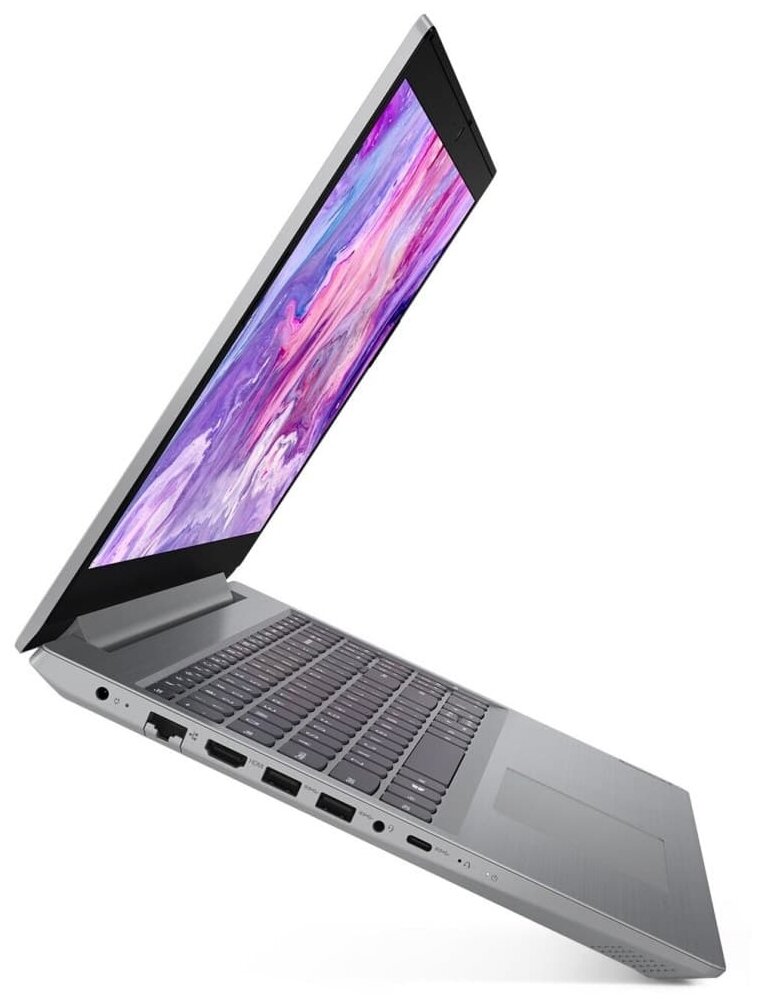 156 Ноутбук Lenovo IdeaPad L3 15ITL6 1920x1080 Intel Core i3 1115G4 RAM 8 ГБ DDR4 SSD 256 ГБ Intel UHD Graphics Windows 11 Home 82HL00ESRU серый