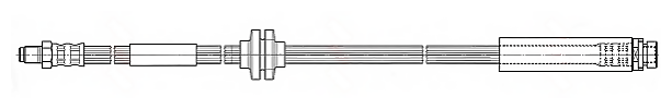 TRW PHB501 (1302600 / 1306240 / 1309224) тормозной шланг