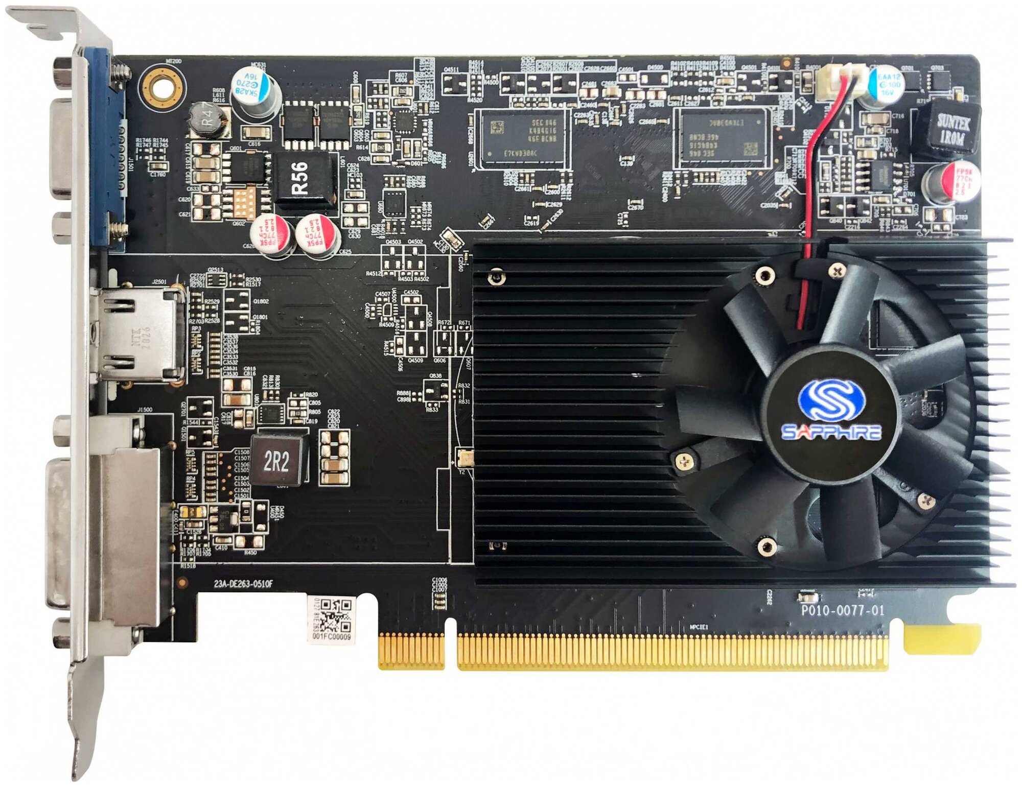 Видеокарта Sapphire AMD Radeon R7 240 11216-35-20G R7 240 4G boost 4ГБ DDR3, lite