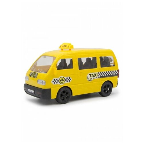 Фургон Mittivoy Такси минивэн (KMP 072gi), 25 см, желтый