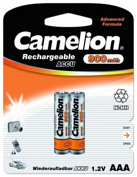 Комплект аккумуляторов Camelion - фото №2