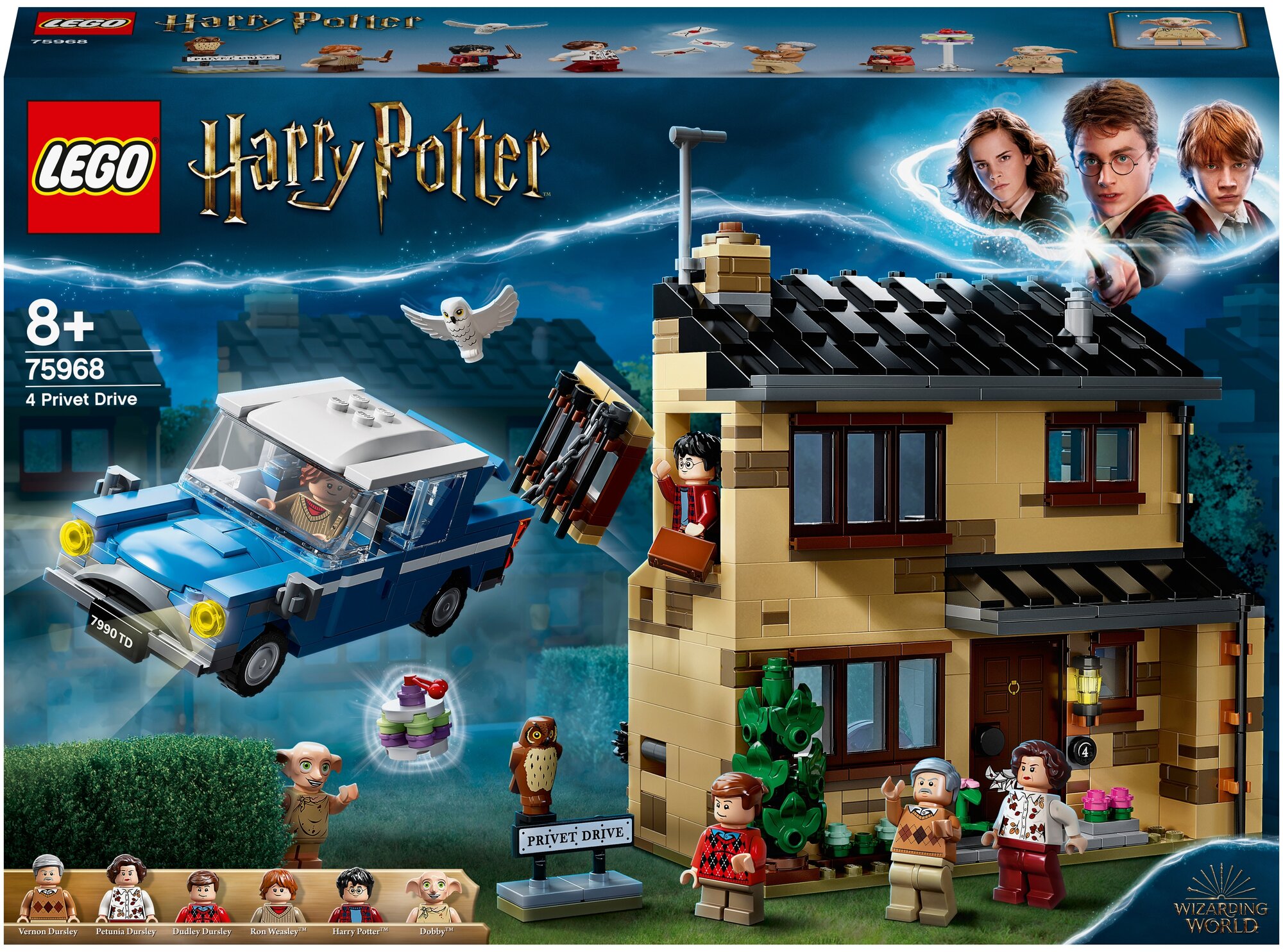 Констр-р Lego Harry Potter Тисовая улица, дом 4 75968 .