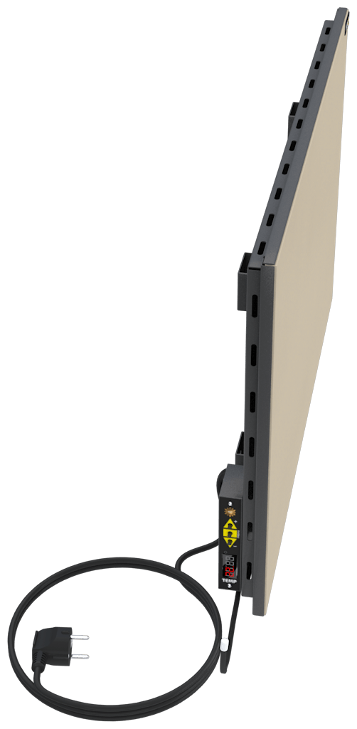 Обогреватель электрический инфракрасный керамический LUXOR W300R BEIGE со встроенным терморегулятором - фотография № 3
