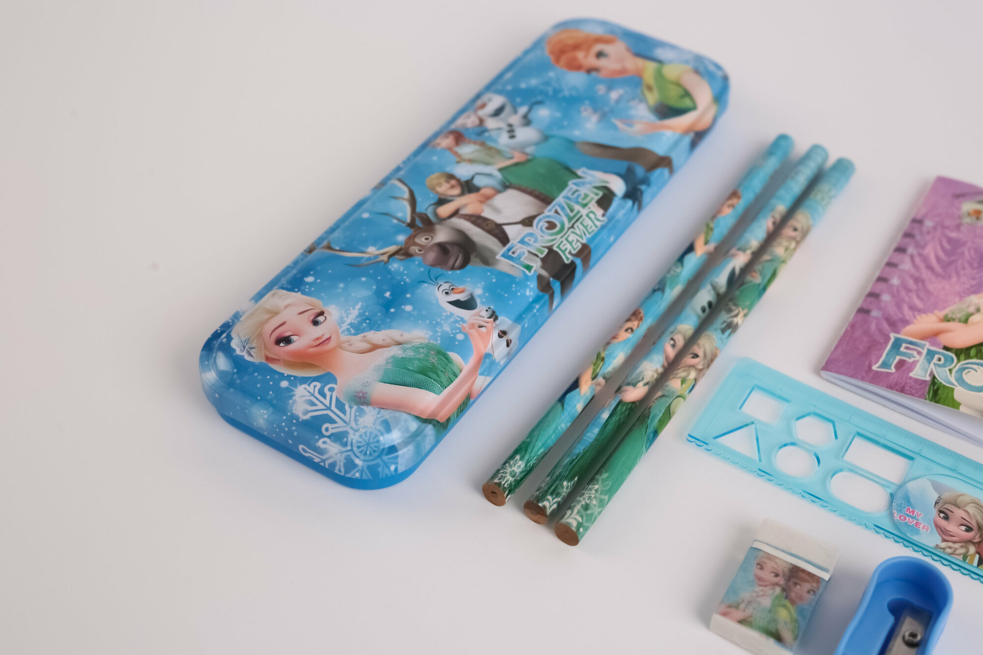 Подарок в школу Frozen, набор Эльза, Подарочный набор для школьника