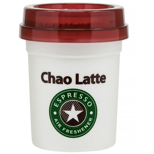Ароматизатор воздуха гелевый chao latte pure shampoo (140 мл), aug, aug-aa-03