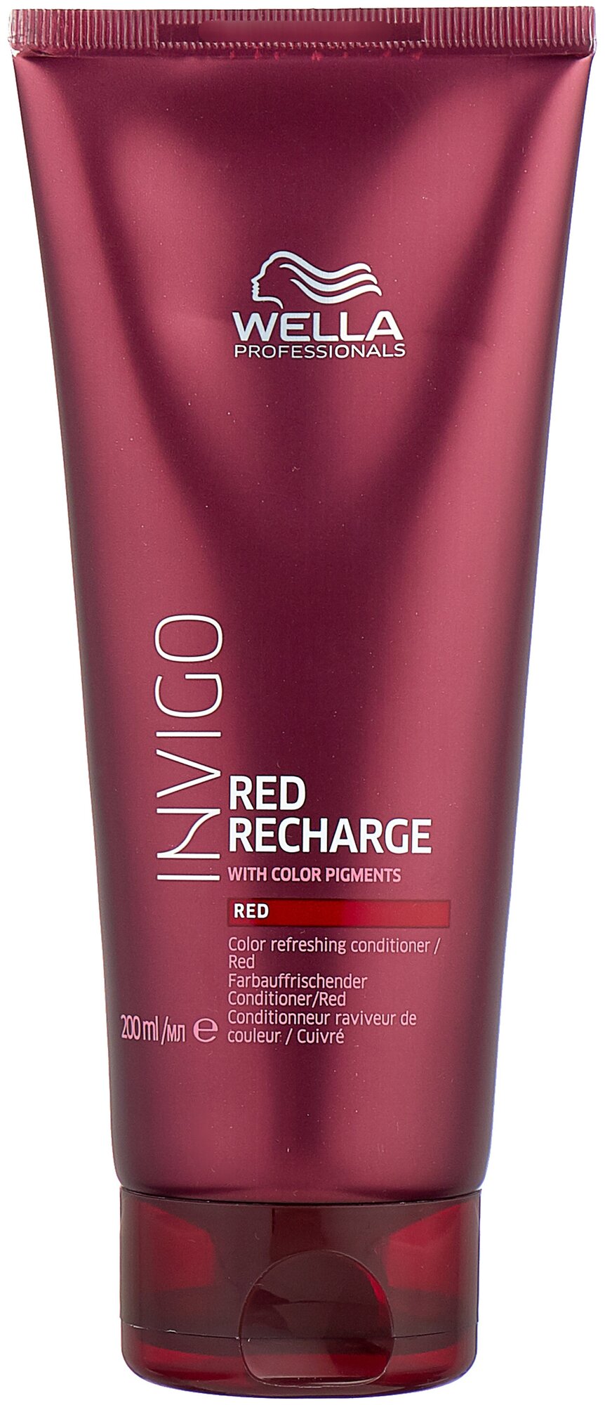 Wella Professionals Оттеночный бальзам-уход для красных оттенков Invigo Color Recharge, 200 мл