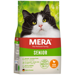 Сухой корм для пожилых кошек Mera Cats Senior Chicken с курицей - изображение