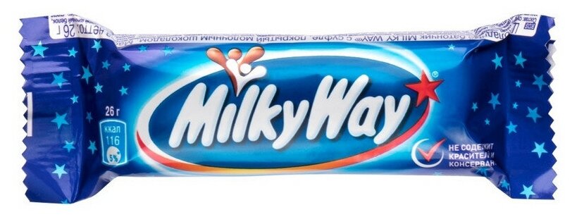 Шоколадный батончик Milky Way 26г