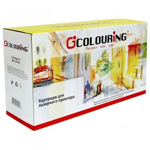 картридж colouring q6002a 2500 стр желтый Картридж Colouring Q6002A, 2500 стр, желтый