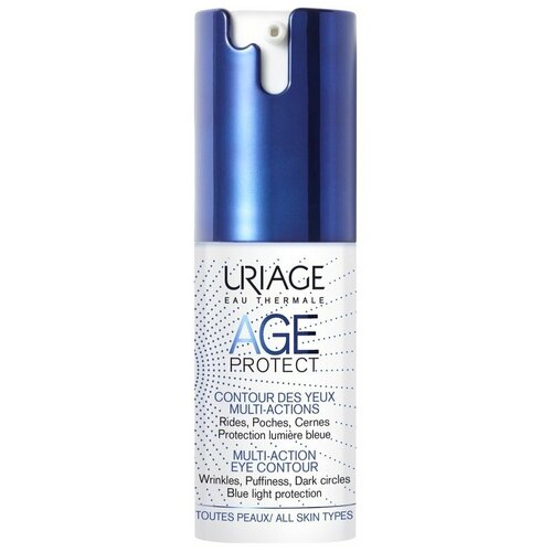 Uriage Крем Age Protect Multi-Action Eye Contour многофункциональный для кожи вокруг глаз, 15 мл