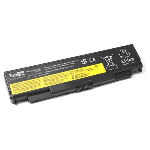 фото Аккумулятор для ноутбука lenovo ideapad u550 series. 11.1v 4400mah 45n1145, 45n1161 topon