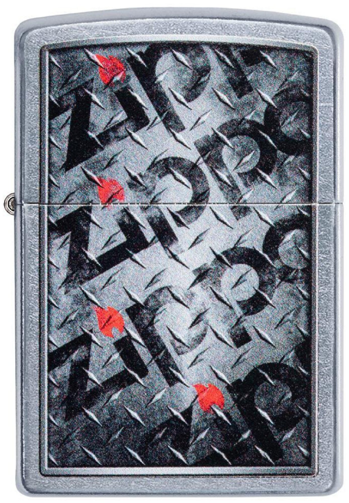 Зажигалка Зиппо Diamond Plate Design ZIPPO 29838 - фотография № 16