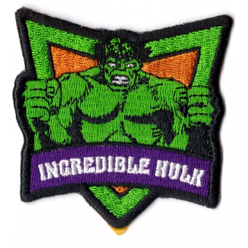 Наклейка-патч многоразовый нашивки на одежду MARVEL Халк / Hulk