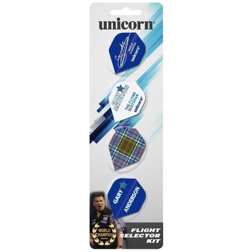Набор оперений Unicorn Gary Anderson Flight Selector Kit набор из 5 ти комплектов оперений unicorn unilab flight selector kit