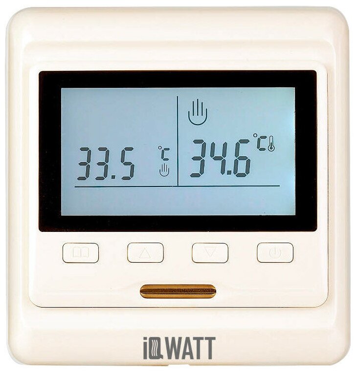 Терморегулятор Climatiq PT слоновая кость