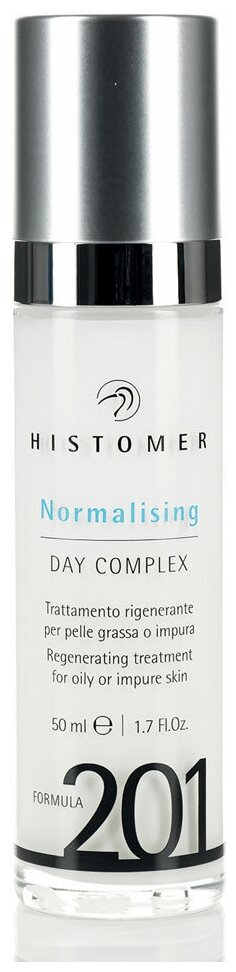 Histomer Formula 201 Normalising day complex нормализующий дневной комплекс для жирной кожи лица, 50 мл