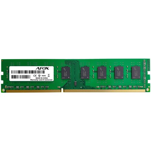 Оперативная память AFOX 4 ГБ DDR3 1600 МГц DIMM CL9 AFLD34BN1P 259900₽