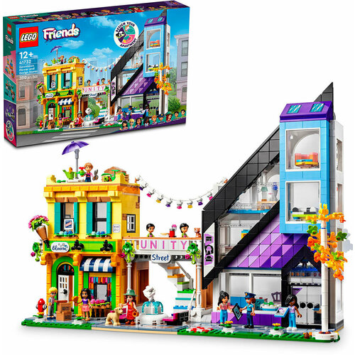 Конструктор Lego Friends Магазины цветов и дизайна в центре