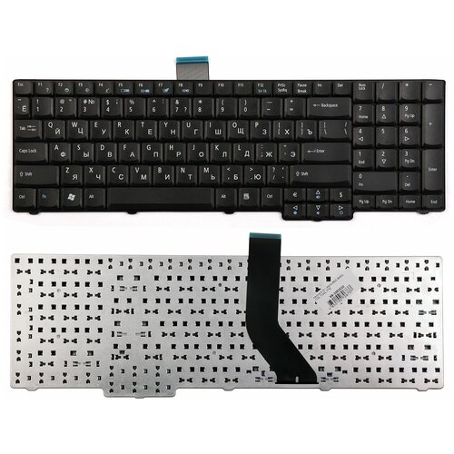 Клавиатура для ноутбука Acer 8920 8930 7730 Series Плоский Enter Черная с рамкой PN AEZY6700010 ZY6 9JN8782Q0R AEZY2700010 200000₽