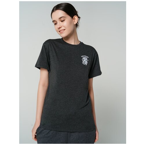 фото Футболка с кор.рукавом твое 78524 размер l, темно-серый меланж, women