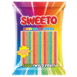 Мармелад Sweeto Multicolor sticks кислые палочки Тутти-фрутти - изображение