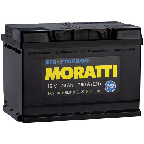 Автомобильный аккумулятор Moratti 570 112 031 278x175x190