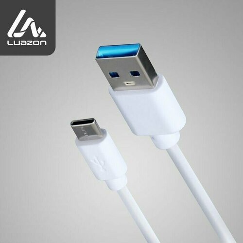 Кабель провод шнур для зарядки Type-C - USB 1 А 1 м белый 462₽