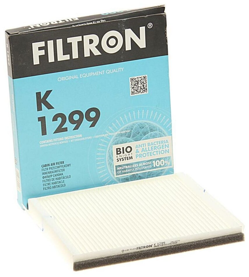 Фильтр Салонный K1299 Filtron арт. K1299